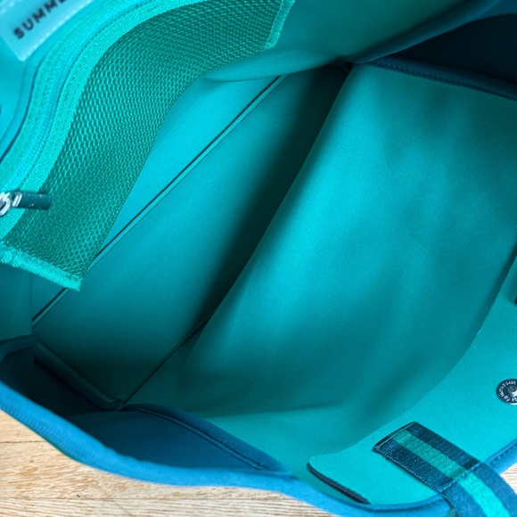 Summersalt 2 Bag pack: Neoprene Pink Hibiscus & Red NWT PLUS Seafoam Green - Picture 12 of 13